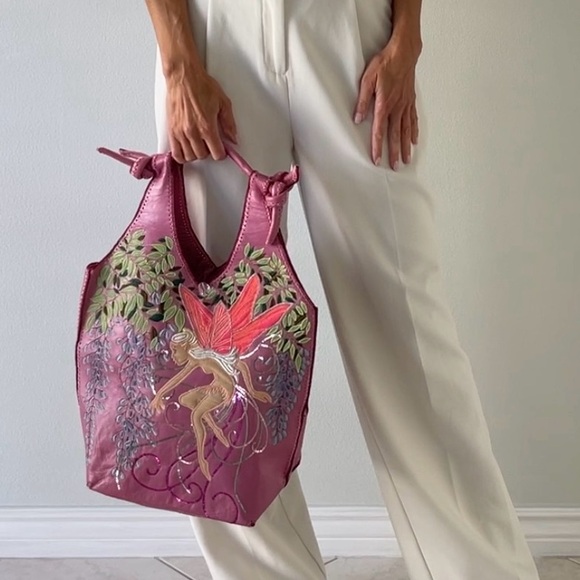 Whimsical BUBBA leather bag like new!!! - Picture 2 of 11